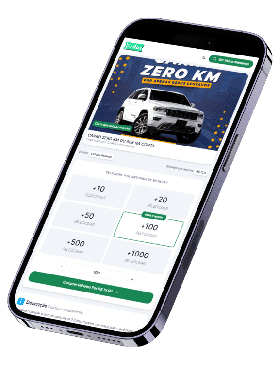 Site para criar rifa online grátis - 123Rifas